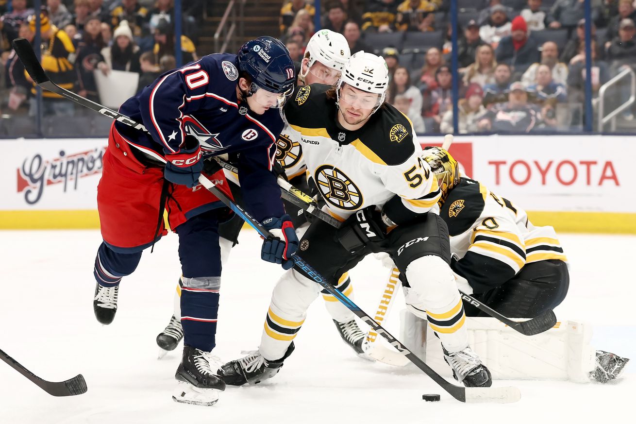 Boston Bruins v Columbus Blue Jackets