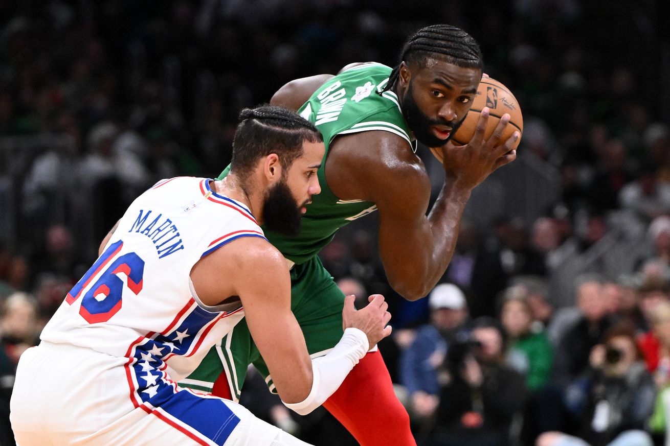 Philadelphia 76ers v Boston Celtics