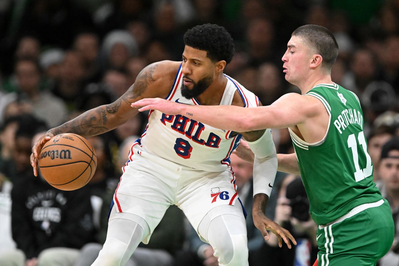 Philadelphia 76ers v Boston Celtics