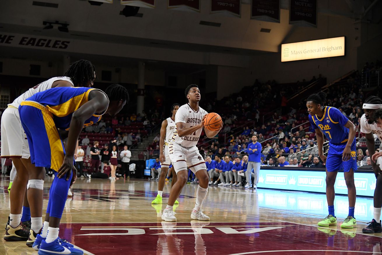 NCAA Basketball: Pittsburgh at Boston College