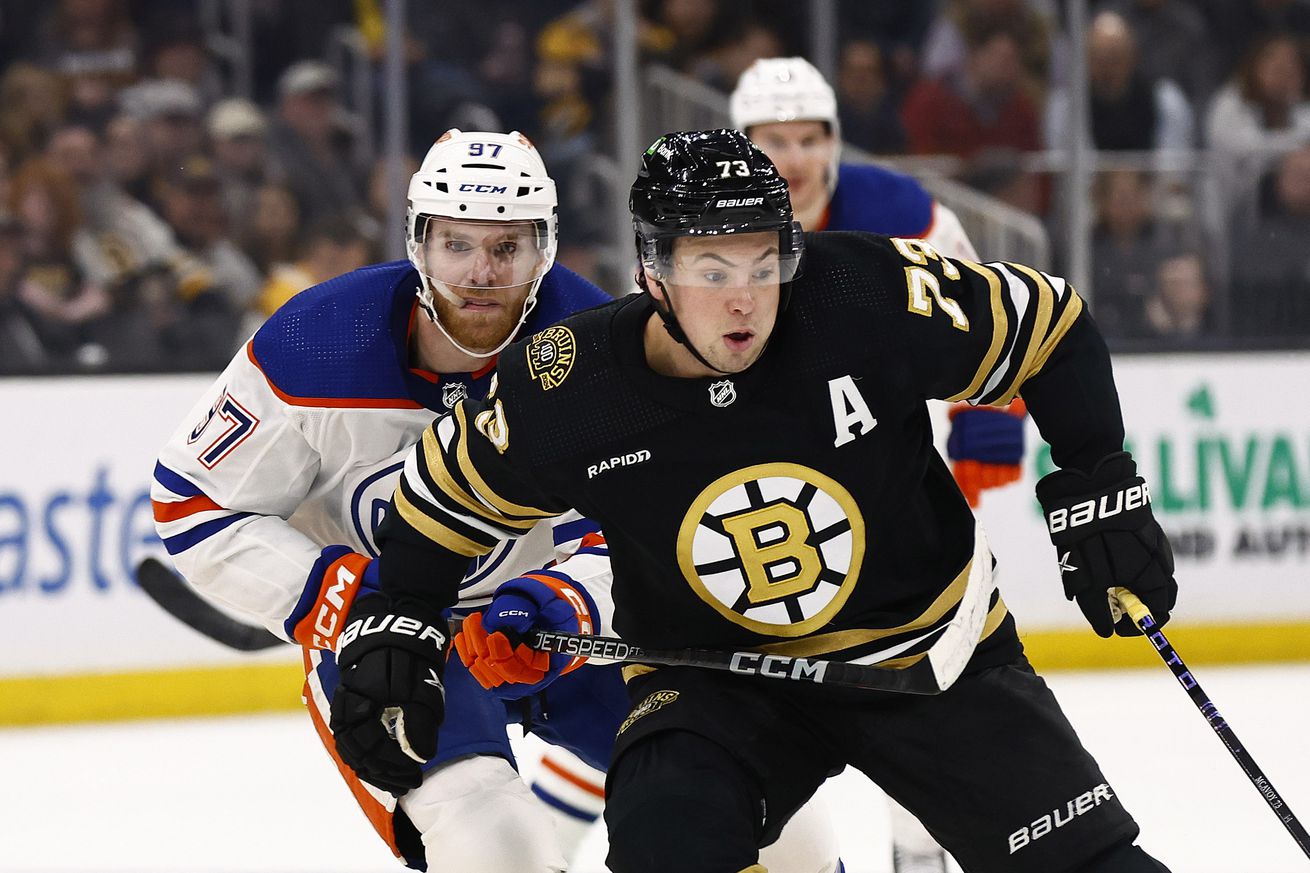 NHL: Edmonton Oilers at Boston Bruins