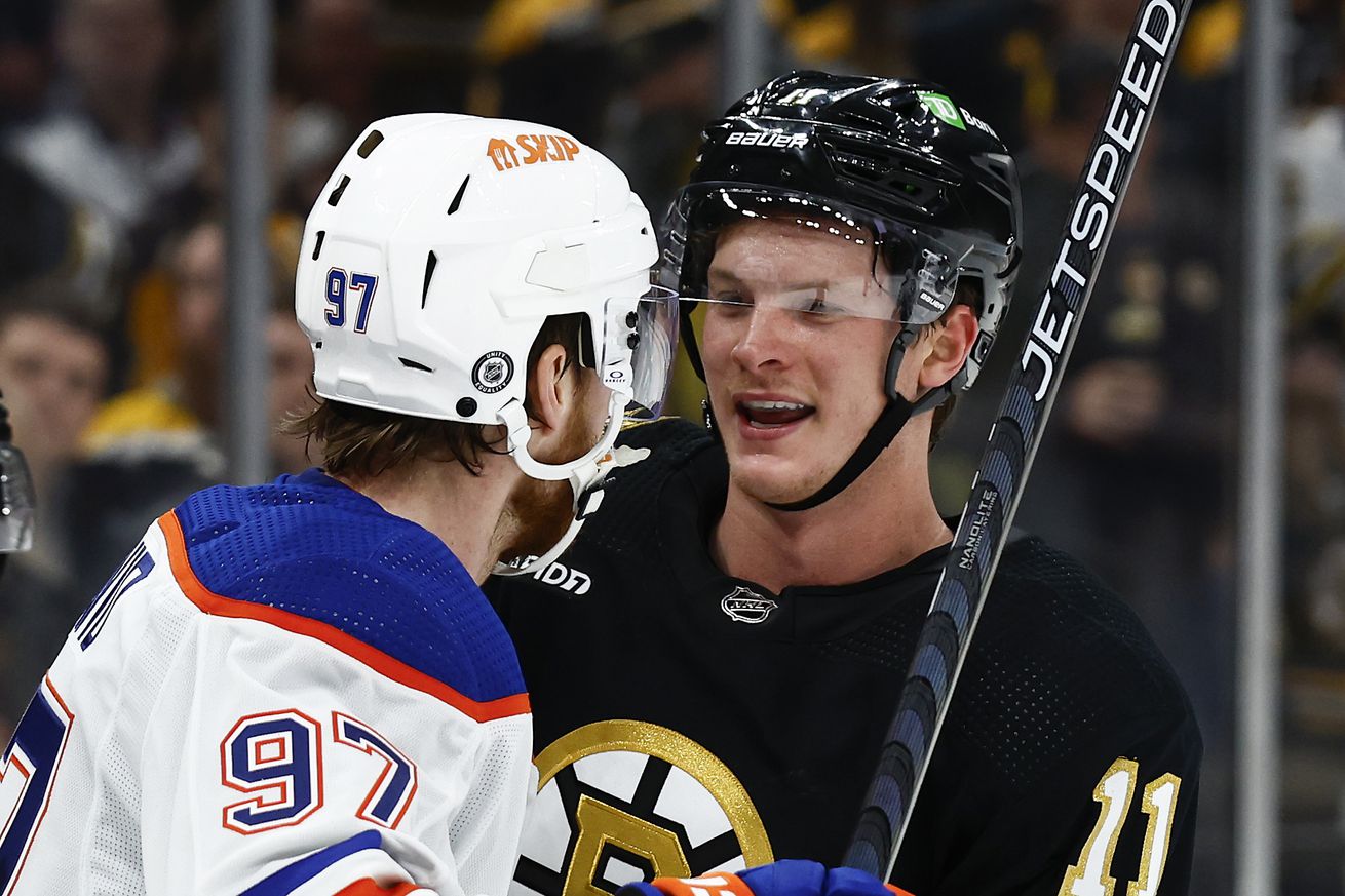 NHL: Edmonton Oilers at Boston Bruins