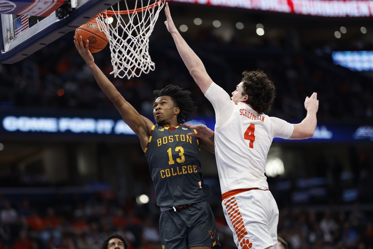 NCAA Basketball: ACC Conference Tournament Second Round-Boston College vs Clemson