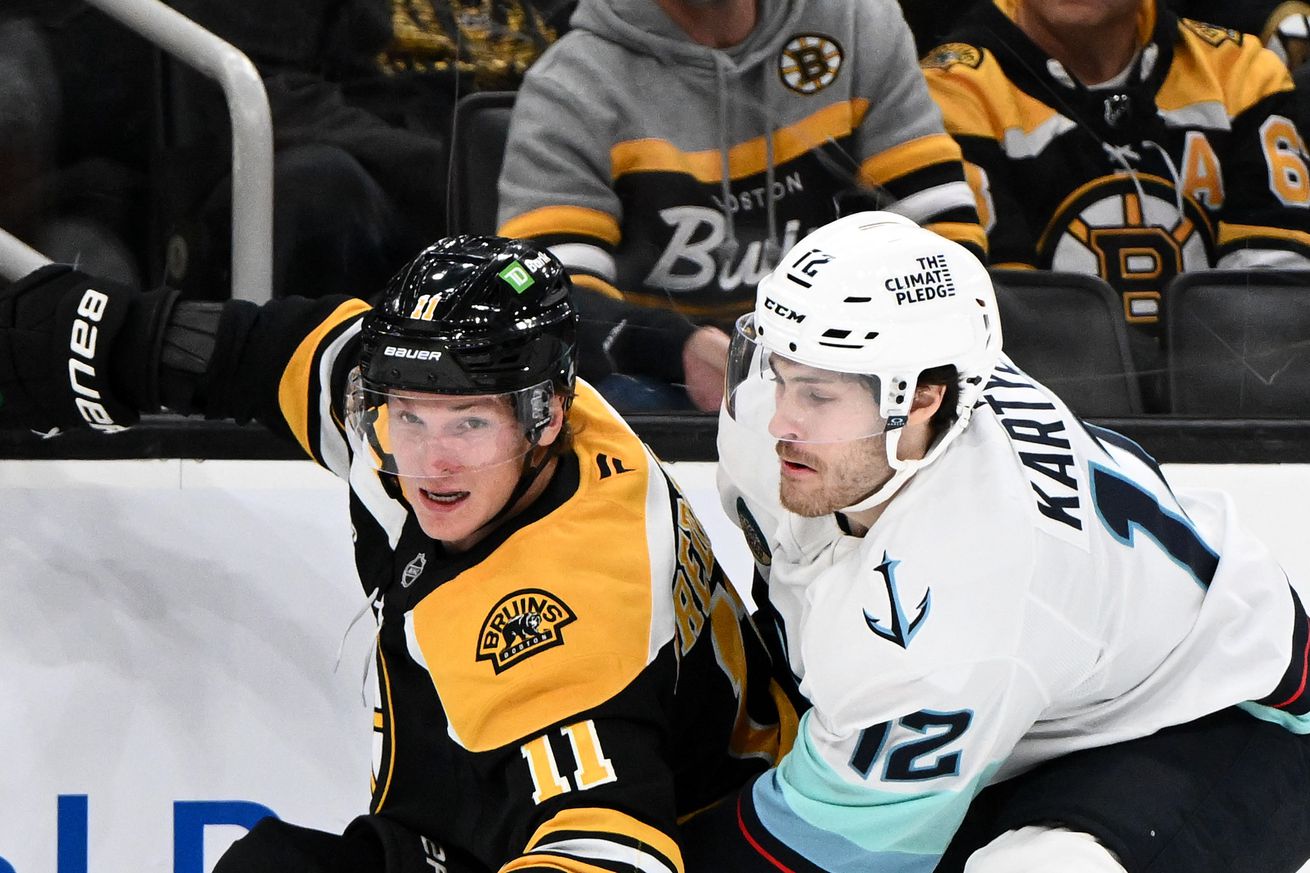 NHL: Seattle Kraken at Boston Bruins