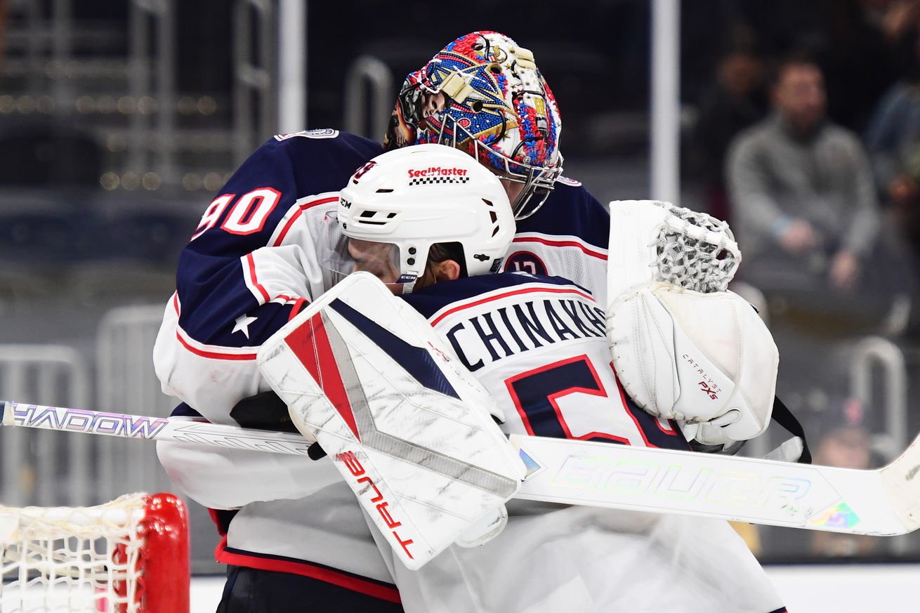 NHL: Columbus Blue Jackets at Boston Bruins