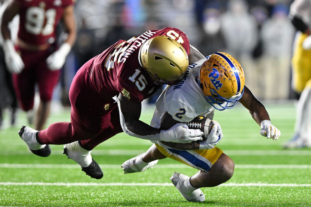 NCAA Football: Pittsburgh at Boston College