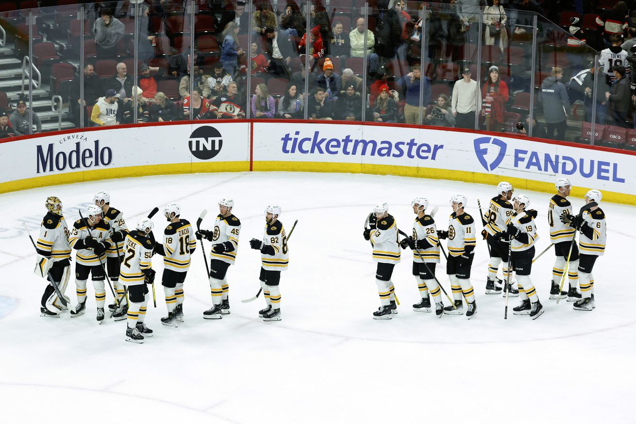 NHL: Boston Bruins at Chicago Blackhawks