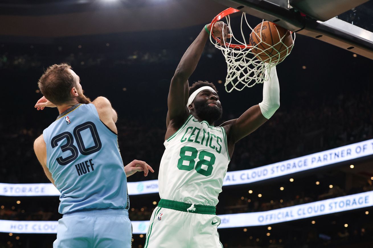 NBA: Memphis Grizzlies at Boston Celtics