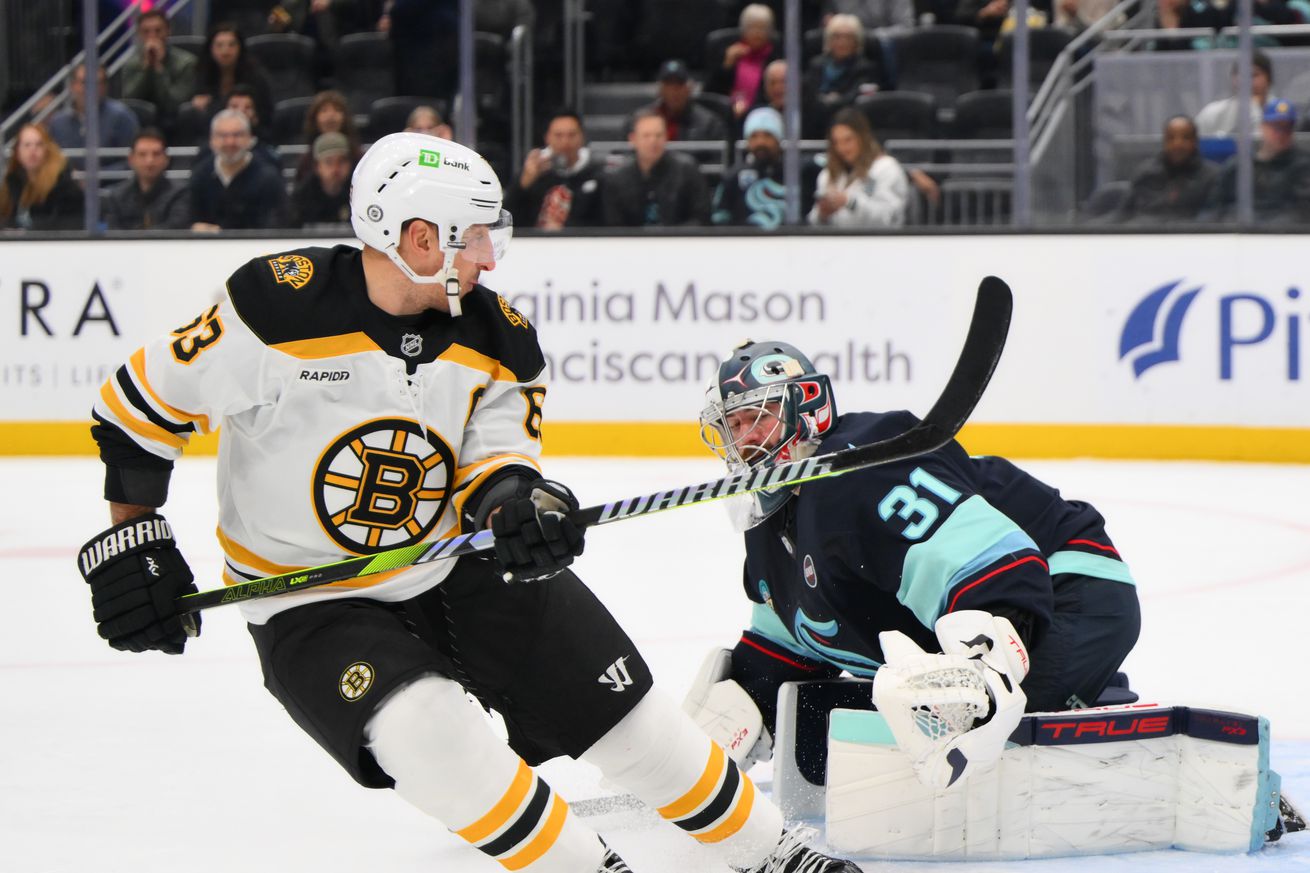 NHL: Boston Bruins at Seattle Kraken