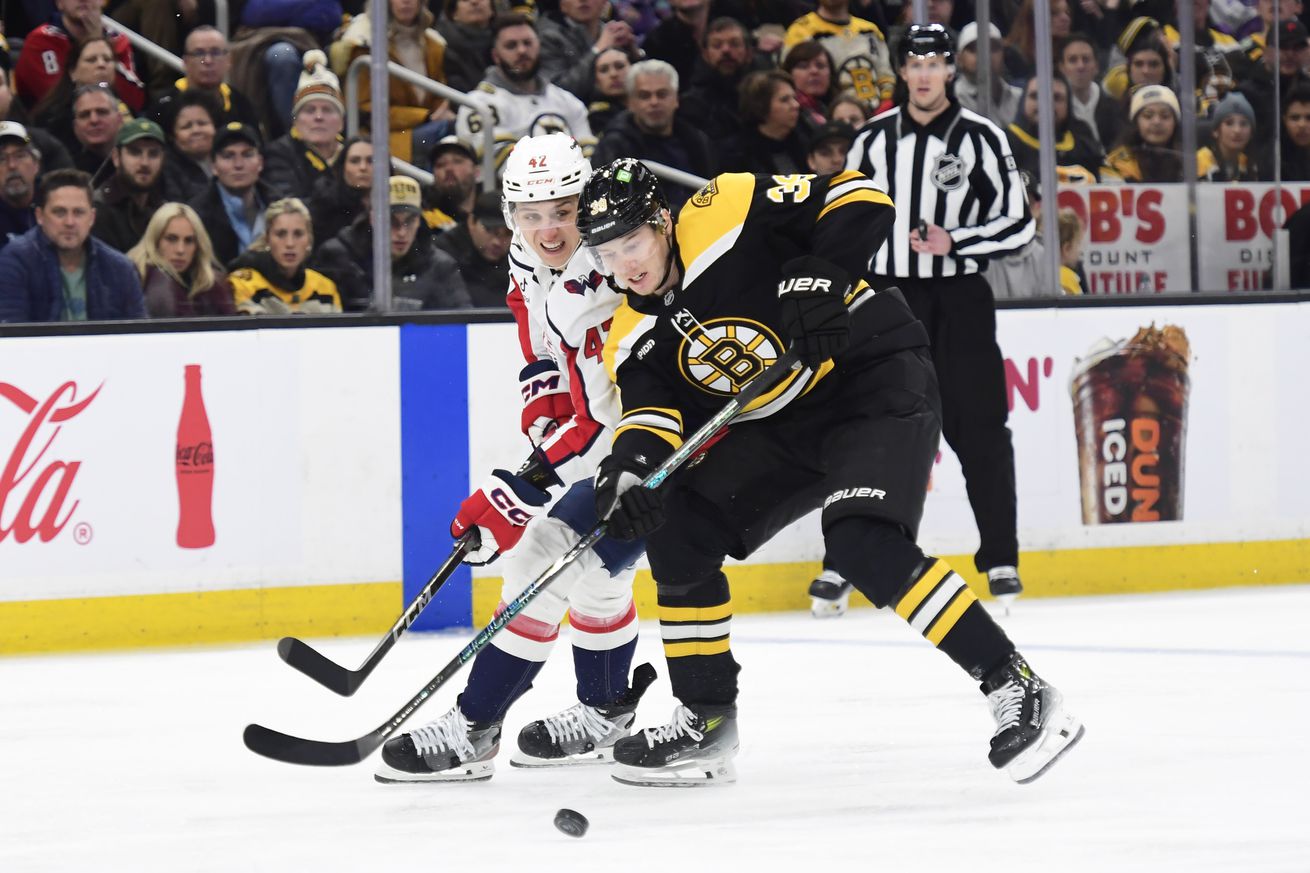 NHL: Washington Capitals at Boston Bruins