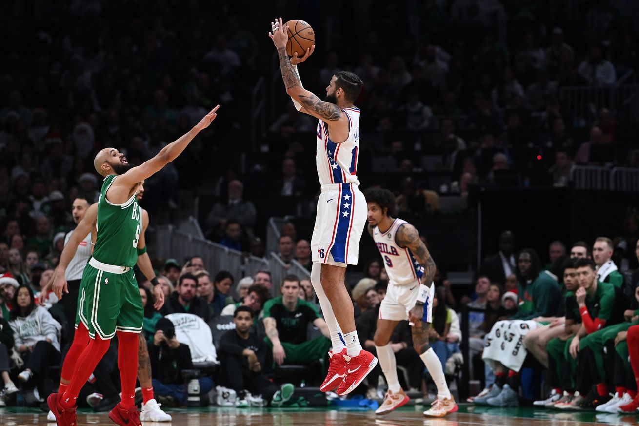 NBA: Philadelphia 76ers at Boston Celtics