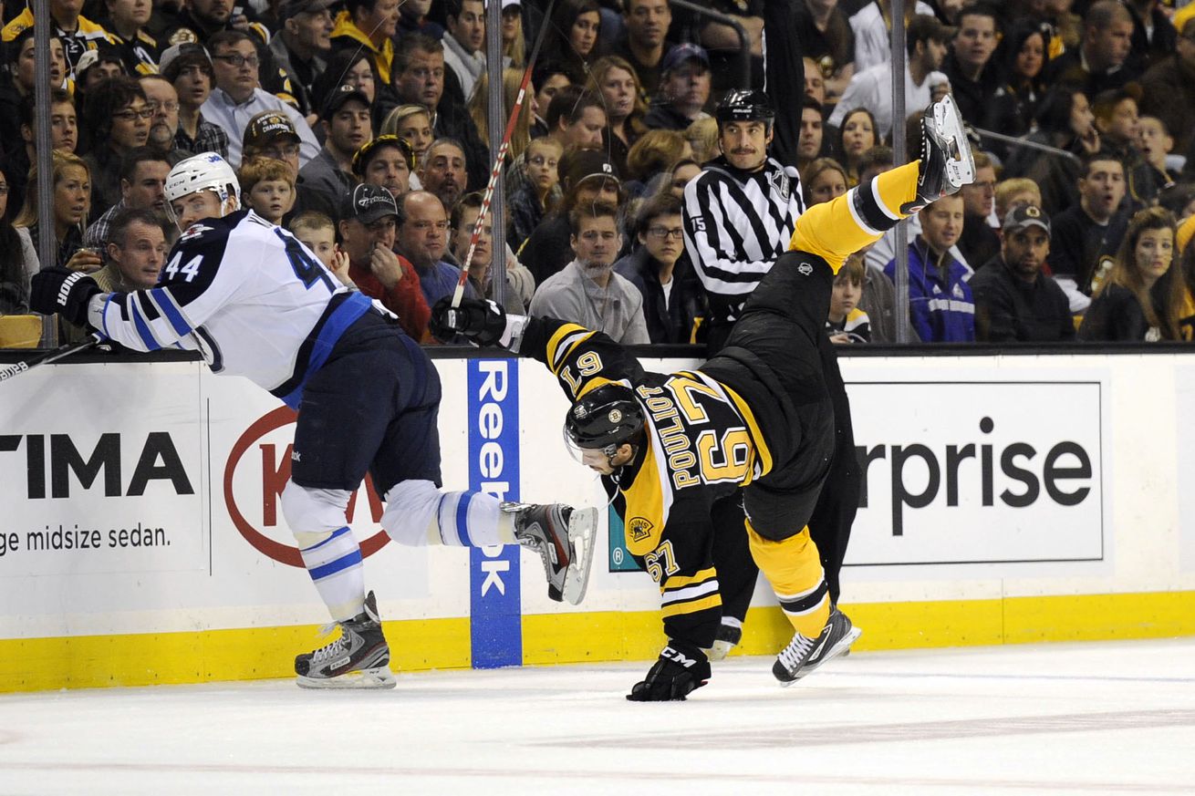 NHL: Winnipeg Jets at Boston Bruins