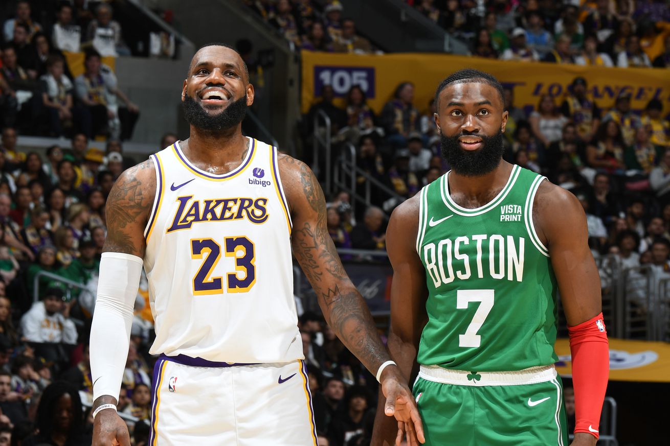 Boston Celtics v Los Angeles Lakers