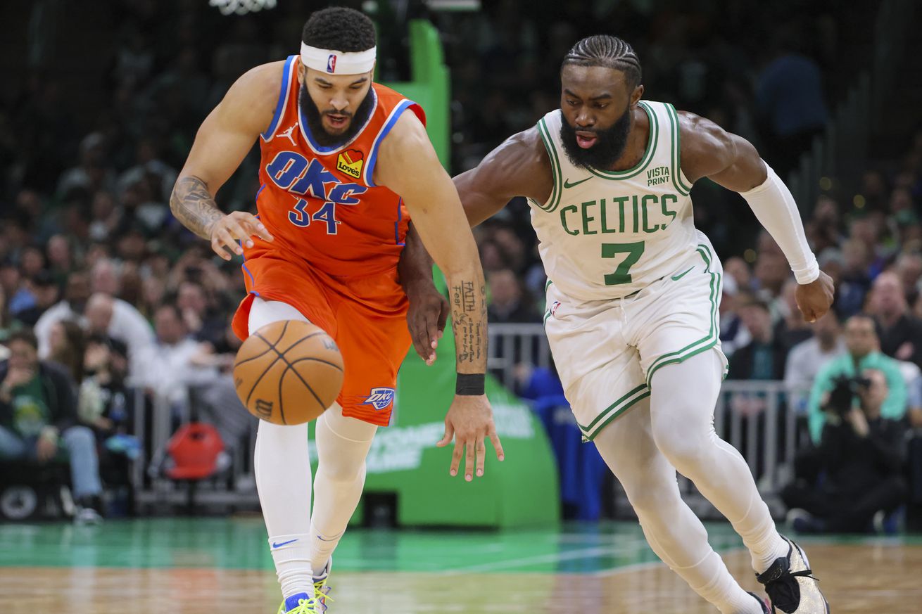 Oklahoma City Thunder (100) Vs. Boston Celtics (135) At TD Garden