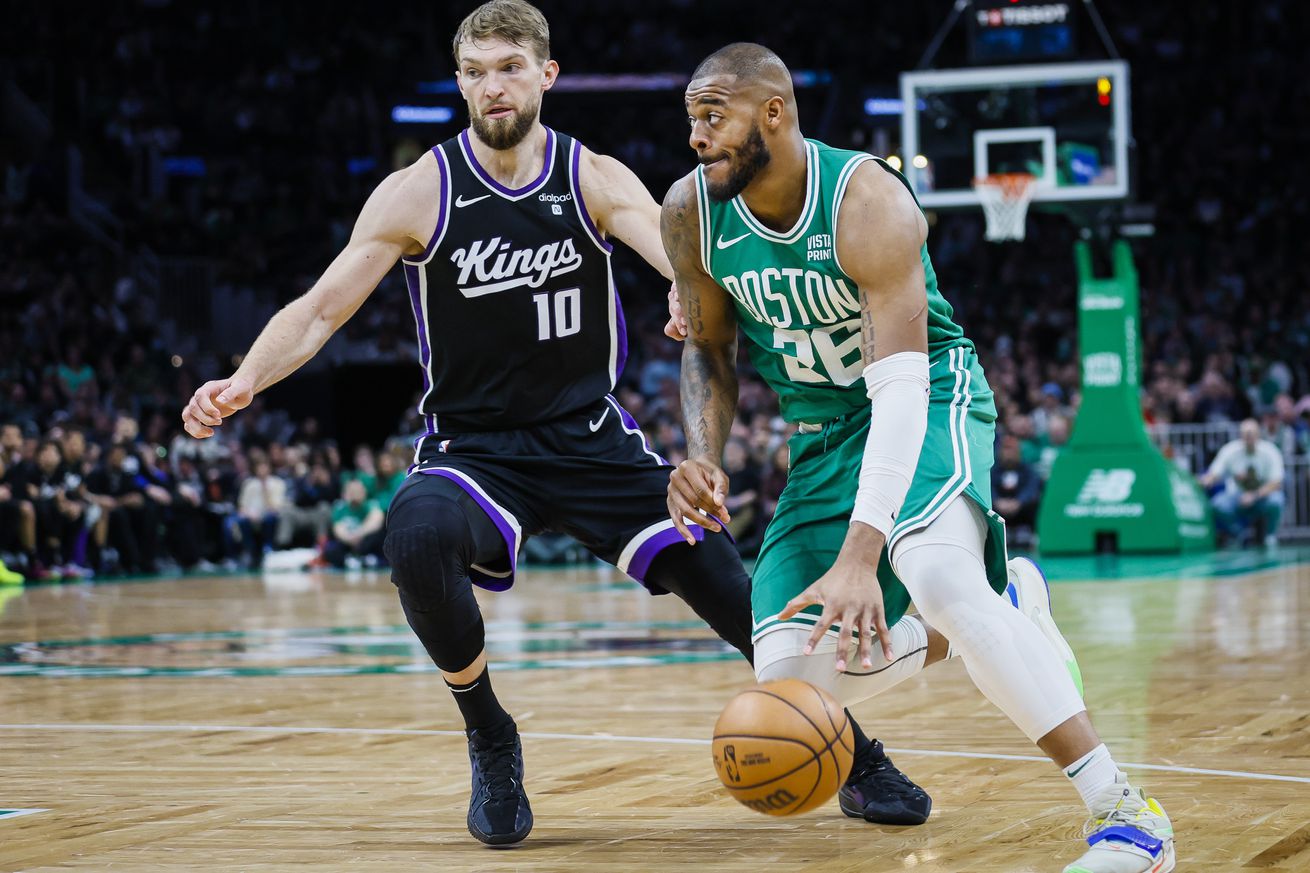 Sacramento Kings (100) Vs. Boston Celitcs (101) at TD Garden