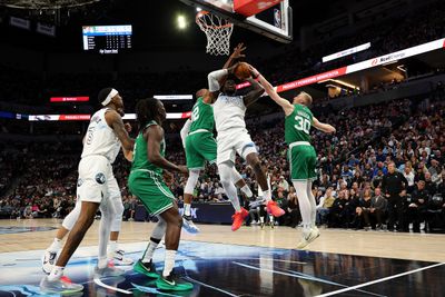 Boston Celtics v Minnesota Timberwolves