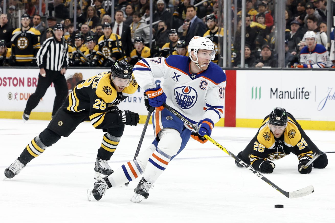 NHL: JAN 07 Oilers at Bruins