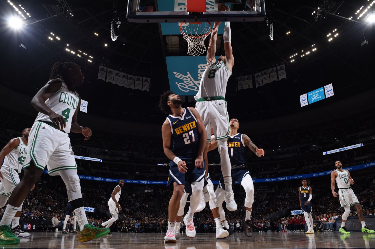 Boston Celtics v Denver Nuggets