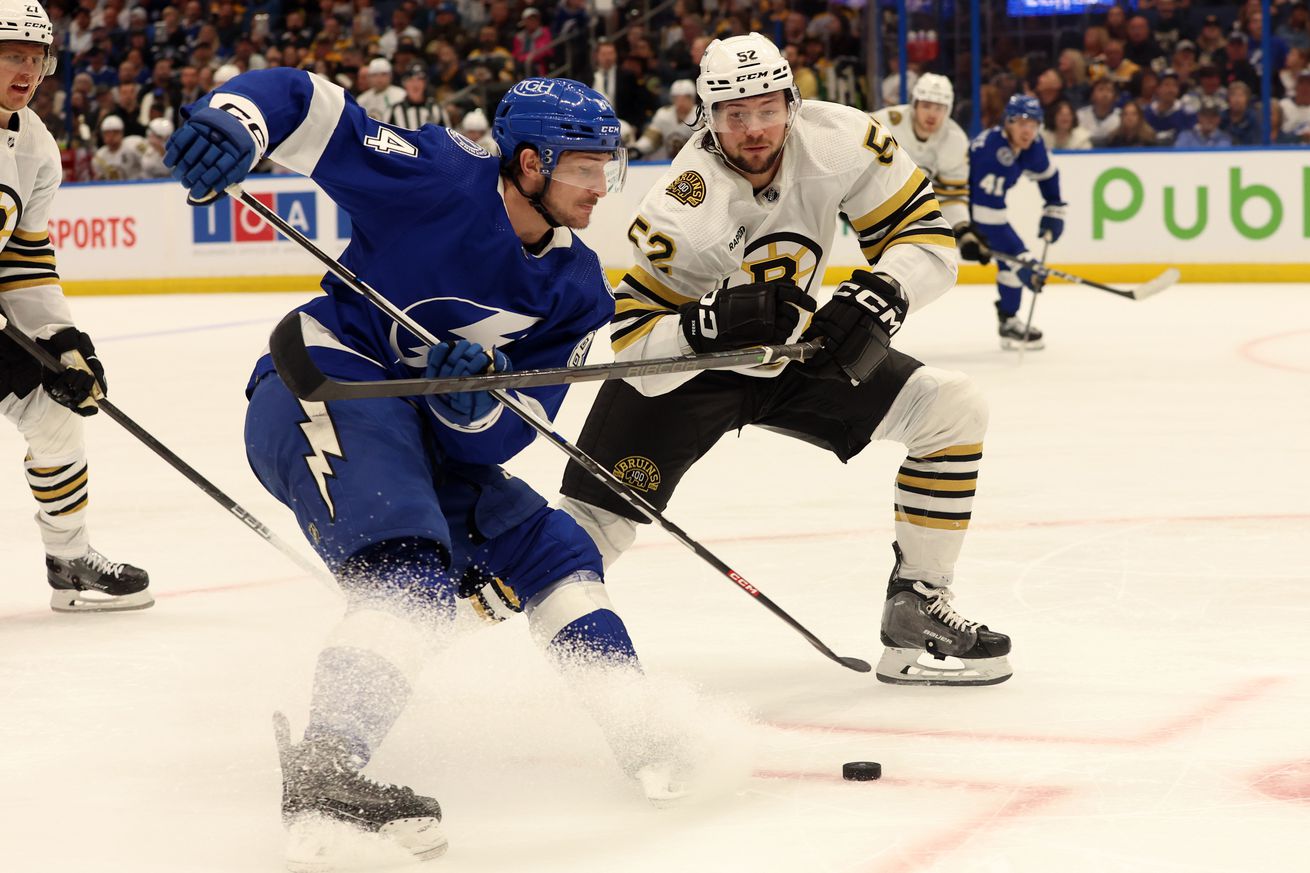 NHL: Boston Bruins at Tampa Bay Lightning