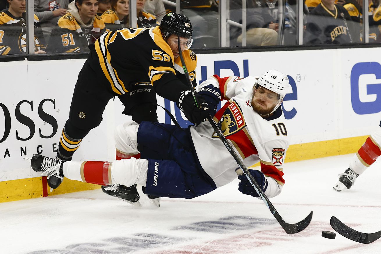 NHL: Florida Panthers at Boston Bruins