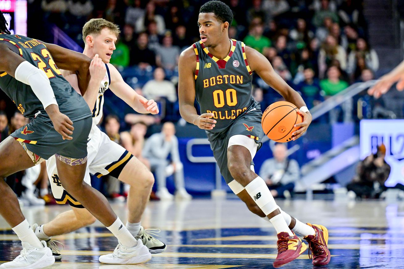 NCAA Basketball: Boston College at Notre Dame