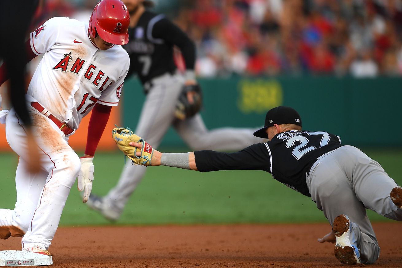 Colorado Rockies v Los Angeles Angels