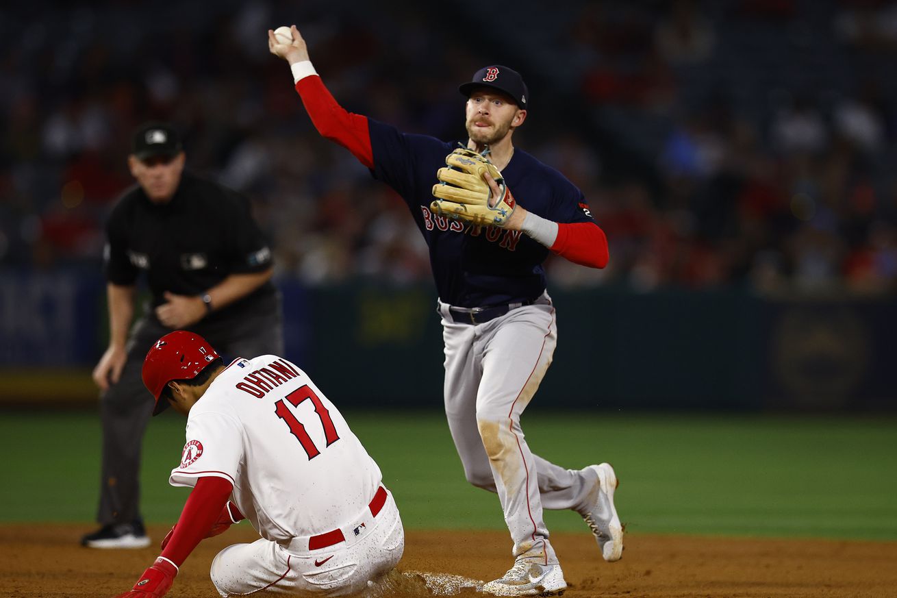 Boston Red Sox v Los Angeles Angels