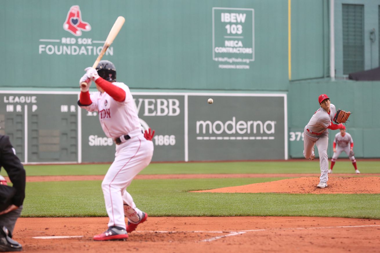 Los Angeles Angels v Boston Red Sox