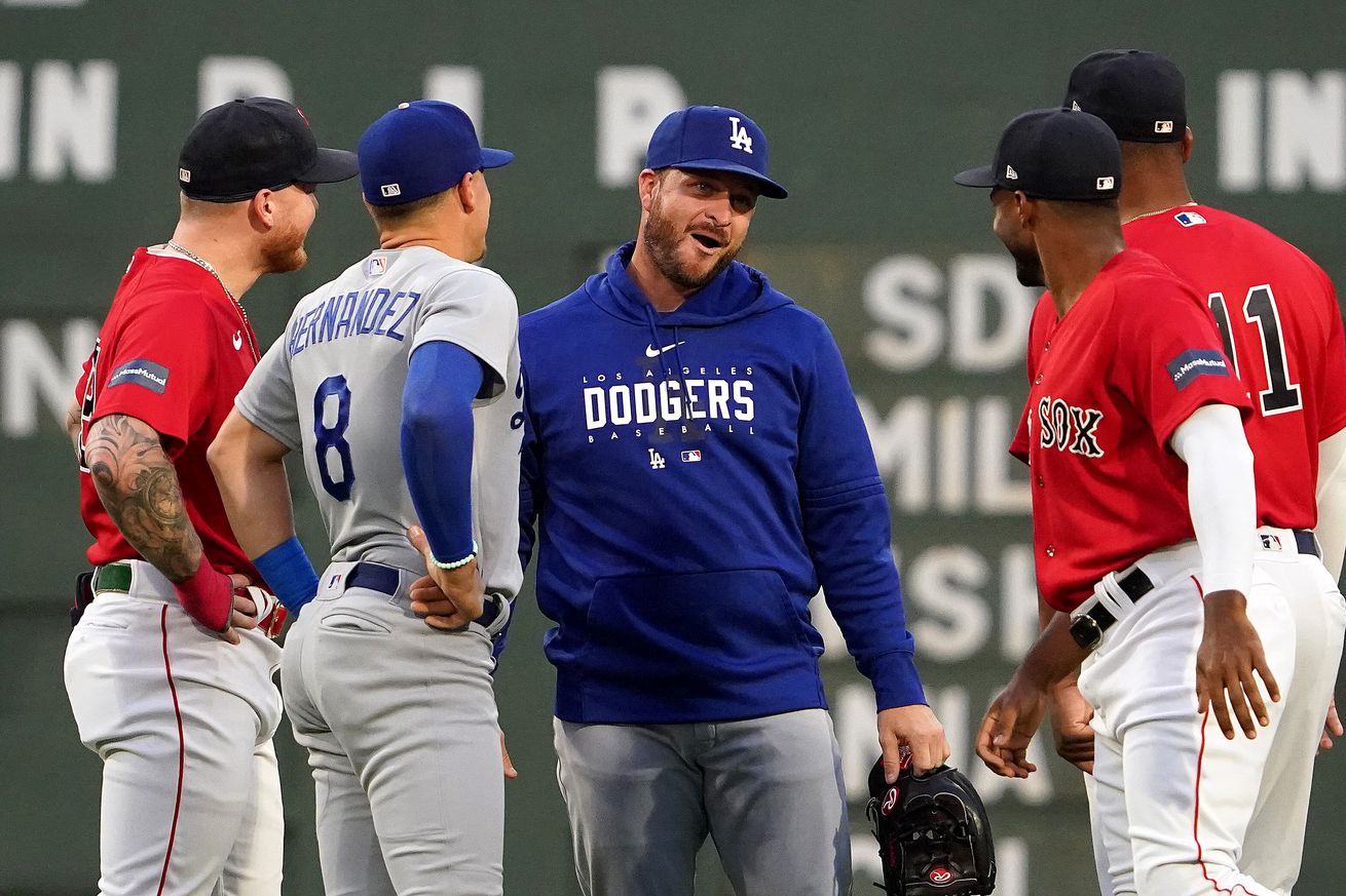 Los Angeles Dodgers (7) Vs. Boston Red Sox (4) at Fenway Park