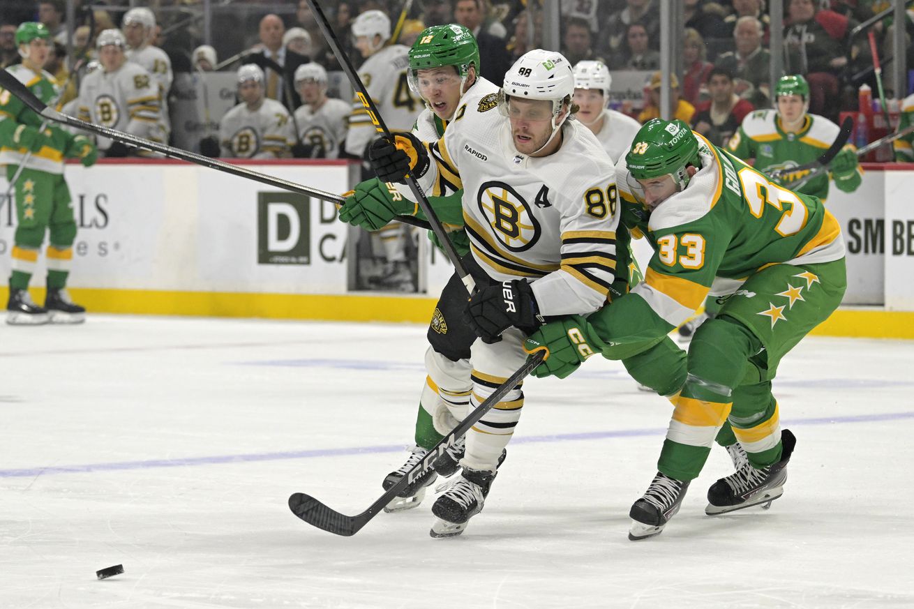 NHL: DEC 23 Bruins at Wild