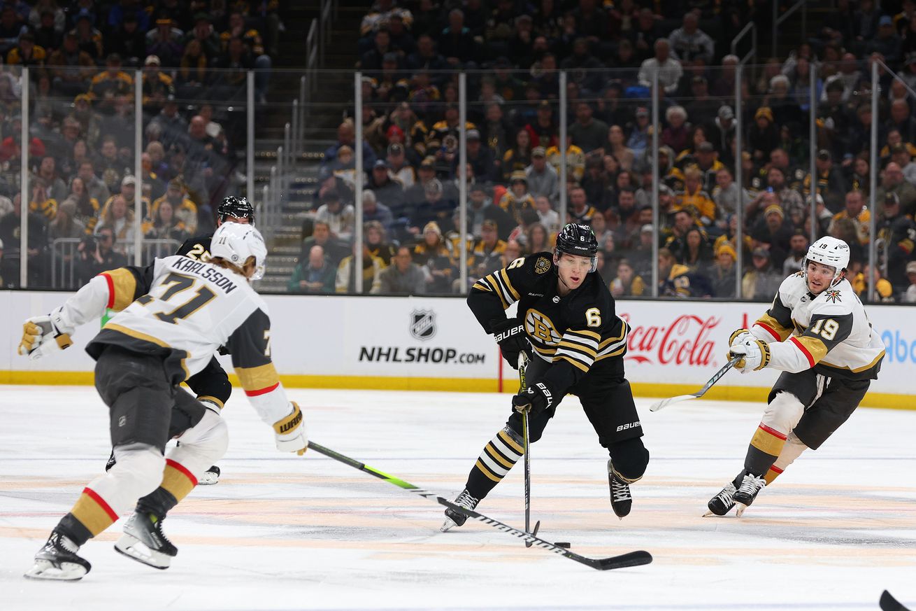 NHL: FEB 29 Golden Knights at Bruins