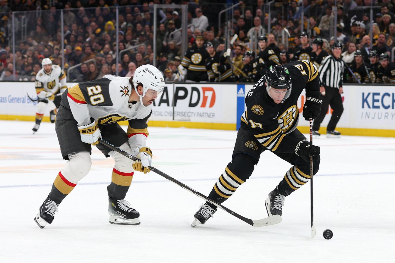 NHL: FEB 29 Golden Knights at Bruins