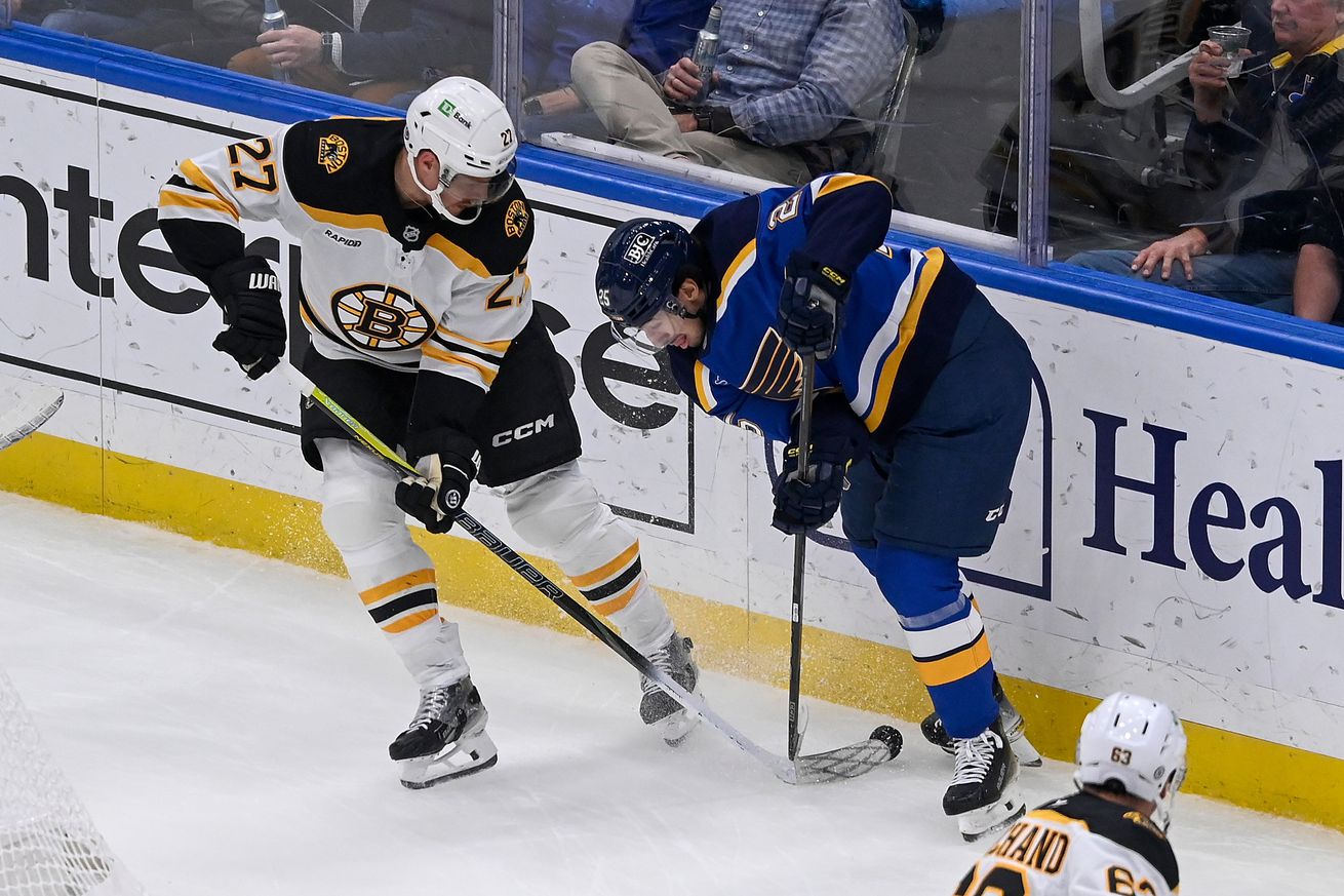 Boston Bruins v St Louis Blues