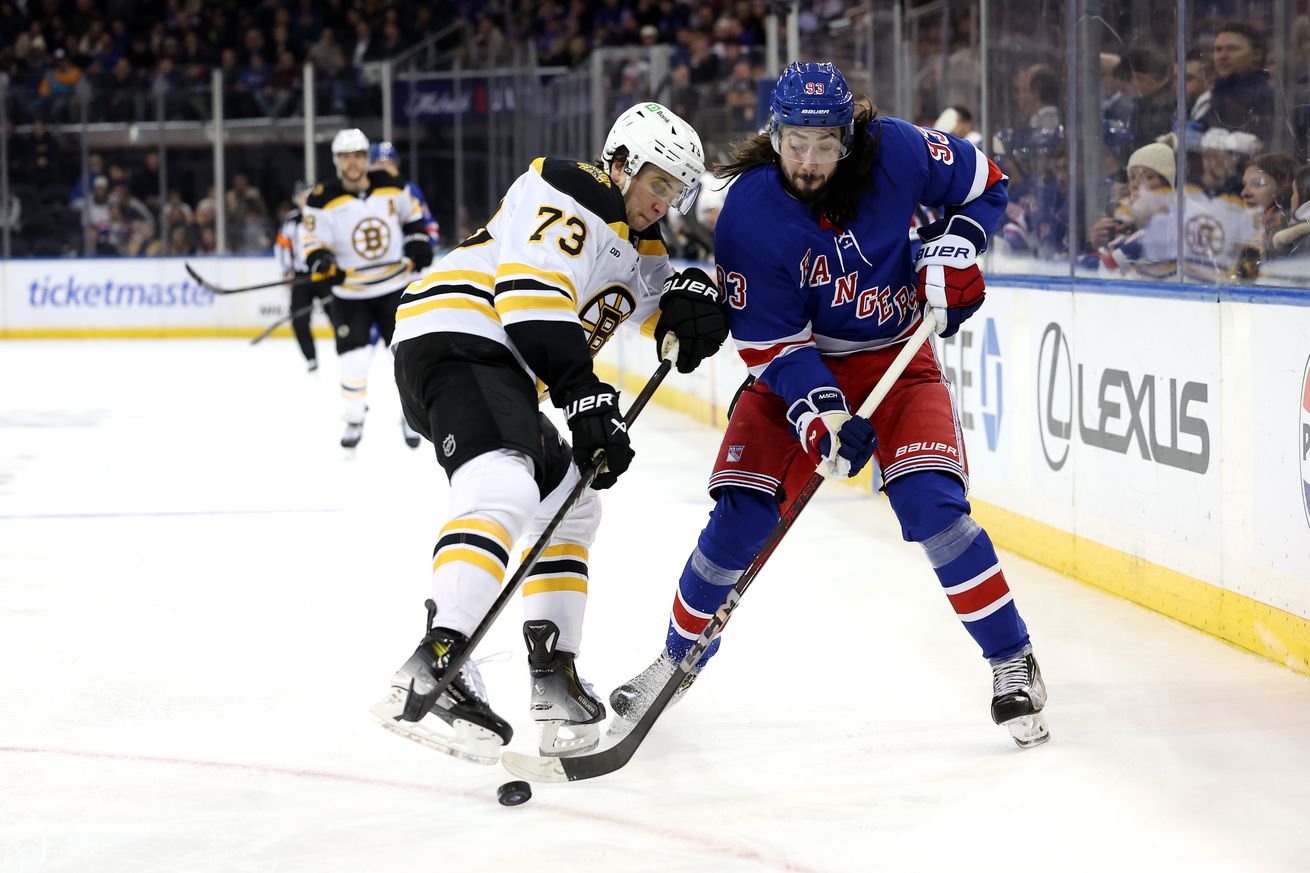 Boston Bruins v New York Rangers