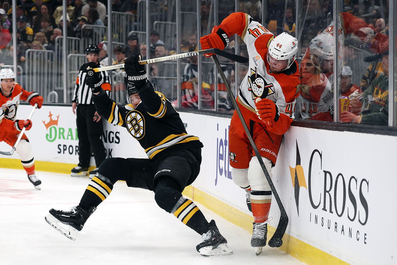 Anaheim Ducks v Boston Bruins