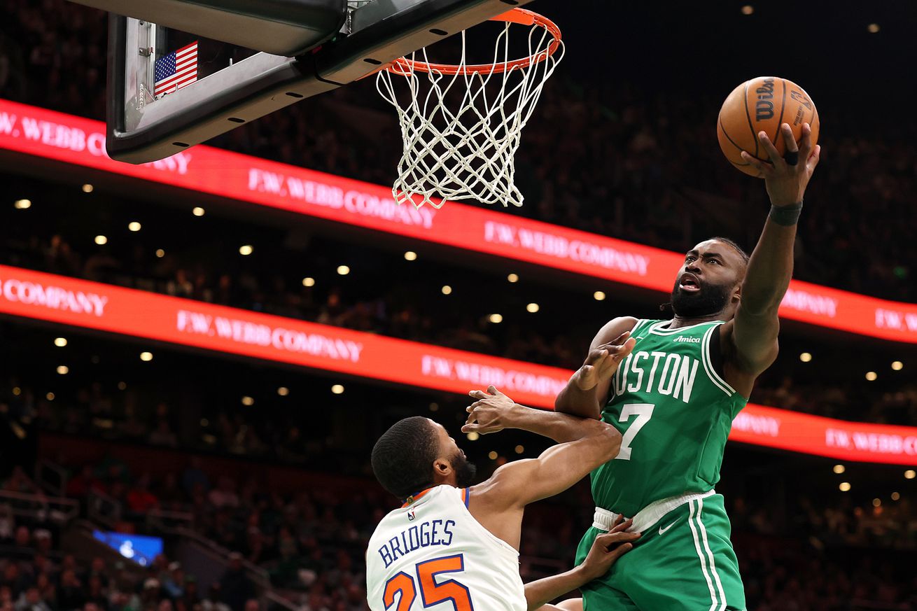 New York Knicks v Boston Celtics