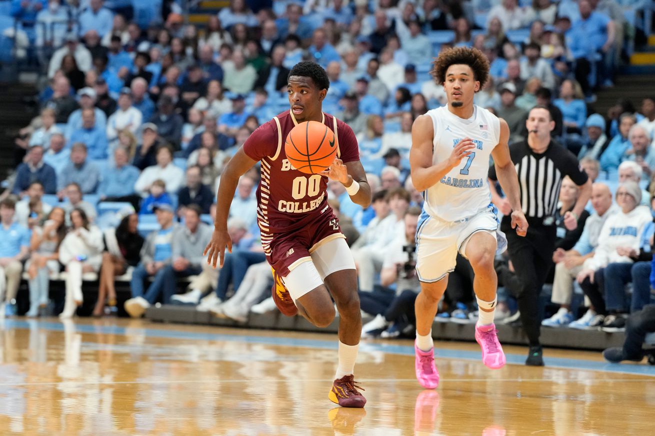 NCAA Basketball: Boston College at North Carolina