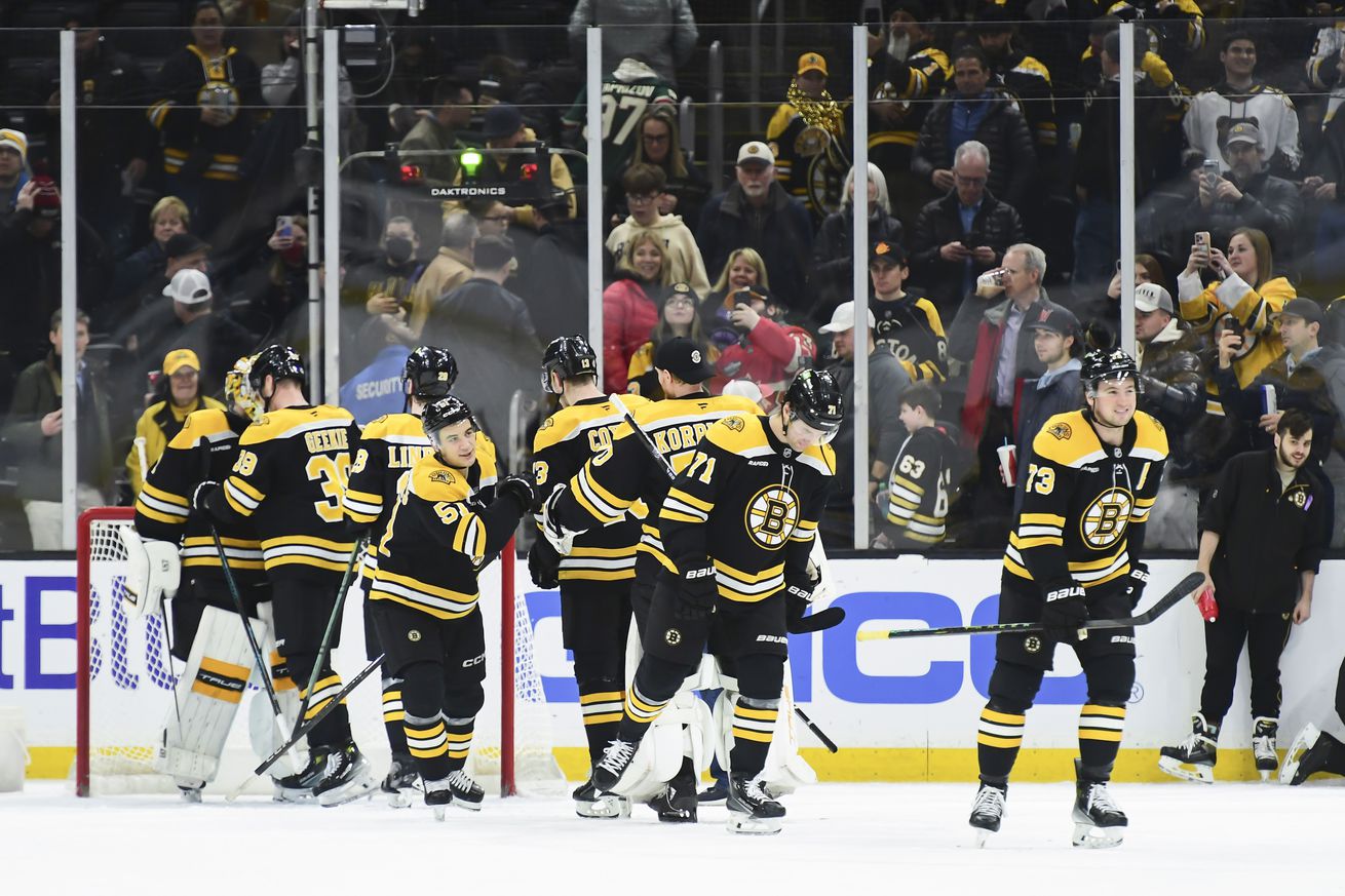 NHL: Minnesota Wild at Boston Bruins