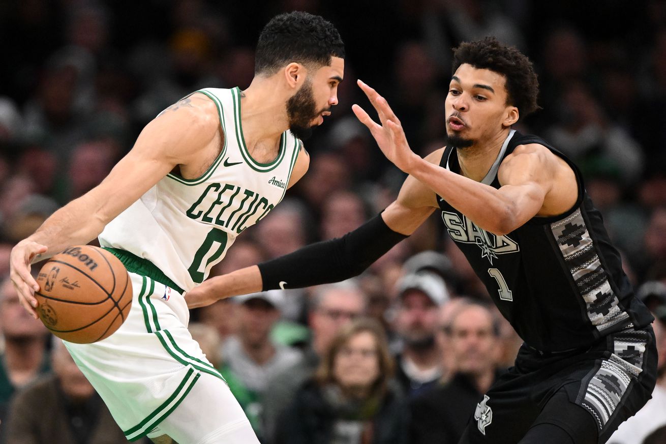 NBA: San Antonio Spurs at Boston Celtics