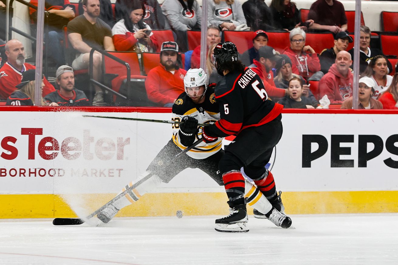 Boston Bruins v Carolina Hurricanes