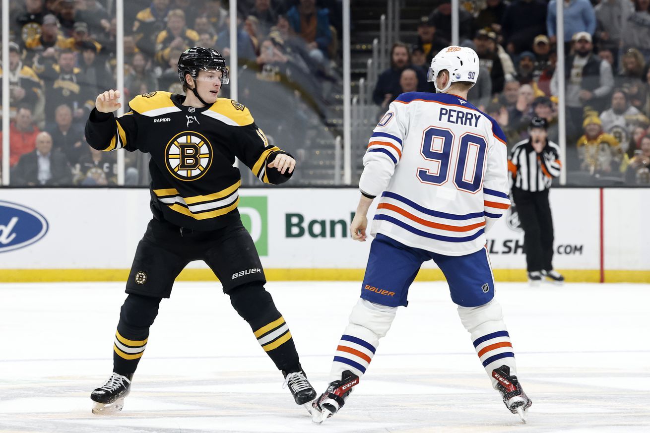 NHL: JAN 07 Oilers at Bruins